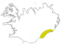 Suðausturland (locator of fjords).png