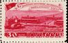 The Soviet Union 1948 CPA 1273 stamp (Fourth Five-Year Plan - Agriculture. Planting crops).jpg
