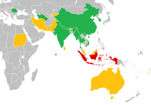 ABU Radio Song Festival 2016 map.svg