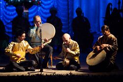 Исполнители мугама на сцене Азербайджанского драматического театра