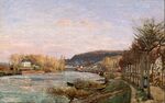 Camille Pissarro - The Seine at Bougival - Google Art Project.jpg