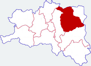 Янсянь на карте
