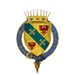 Coat of Arms of Álvaro Vaz de Almada, 1st Count of Avranches, KG.png