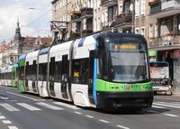 Pesa 120NaS2 819, Krzywoustego Street in Szczecin, 2018.jpg