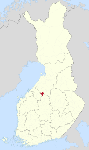 Reisjärvi sijainti Suomi.svg