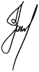 Изображение автографа