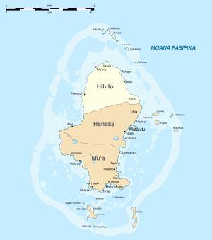 Хихифо на карте