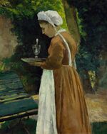 Camille Pissarro - La servante (1875).jpg