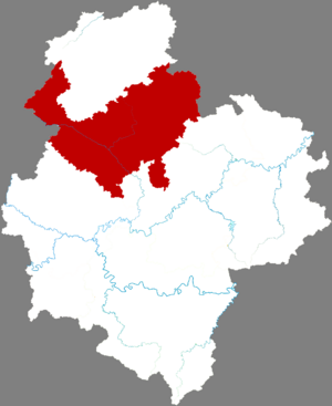 Дасинь на карте