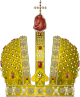 Crown of Russian Empress Anna Ivanowna.svg