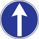 Latvia road sign 401.svg