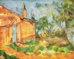 Le Cabanon de Jourdan, par Paul Cézanne, Yorck.jpg