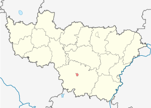 город Гусь-Хрустальный на карте