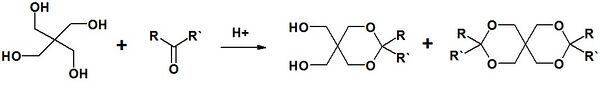 Penthaeritrit with aldehides and ketones.jpg