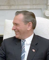 President Ronald Reagan and Károly Grósz (cropped).jpg