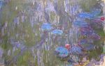 Water Lilies, Reflections of Weeping Willows by Claude Monet, c. 1916-19.JPG