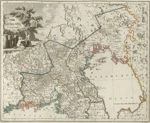 Яскиский уезд на карте