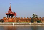 Стена мандалайской крепости («кремля»)