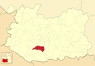 Расположение муниципалитета на карте провинции