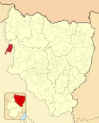 Расположение муниципалитета на карте провинции