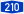 Bundesautobahn 210 number.svg