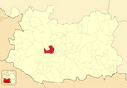 Расположение муниципалитета на карте провинции