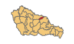 Dekanovec municipality location.png