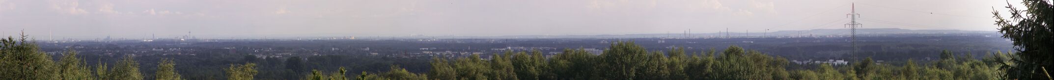 Часть Кёльнской низменности, вид с севера