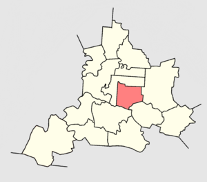 Ларинское сельское поселение на карте