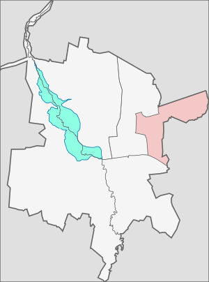 Устиновский район Ижевска на карте