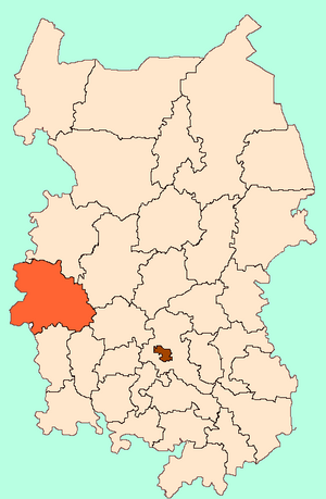 Называевский район на карте