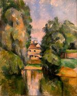 Paul Cézanne - Country House by a River - Google Art Project.jpg