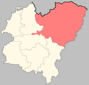 Город Вязники на карте