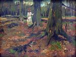 1882 van Gogh Girl in a Wood anagoria.JPG