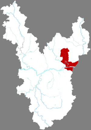Ваньсю на карте