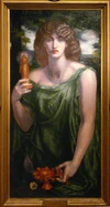 Gabriel Dante Rosetti, Mnemosyne.jpg