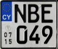 2013 Cyprus motorcycle plate.jpg