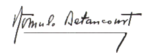 Изображение автографа