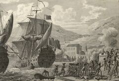 Prise du Cap Français par l'Armée Française, sous le Commandement du Général Leclerc, le 15 et 20 Pluviose, An 10 (4-9 Février 1802) - détail.jpg