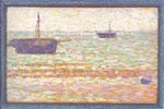 Seurat - L'échouage à Grandcamp, 1885.jpg