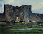 Bazille, Frédéric - Queens Gate at Aigues-Mortes.jpeg