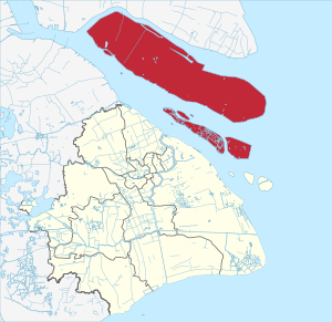 Чунмин на карте