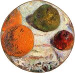 Gauguin Tambourin décoré de fruits.jpg