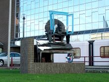 Looking through the open window Karel Appel Rabobank Utrecht.jpg