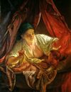 At the cradle by Sergei Gribkov 1889.jpg