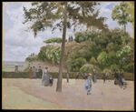 Camille Pissarro The Public Garden at Pontoise The Metropolitan Museum of Art.jpg