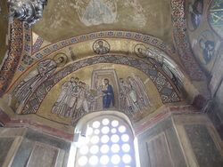 Hosios Loukas (narthex) - South wall (Doubting Thomas) 02 (October, 2014) by shakko.jpg