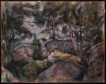 Rocks in the Forest, by Paul Cézanne, MET DT1942.jpg