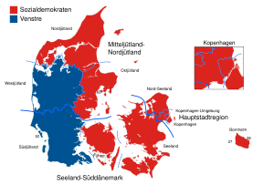 Wahlkarte2 Folketing Dänemark 2019.svg