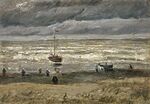 Zeegezicht bij Scheveningen - s0416M1990 - Van Gogh Museum.jpg